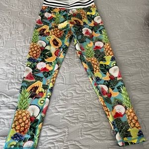 Adidas fruit leggings size medium